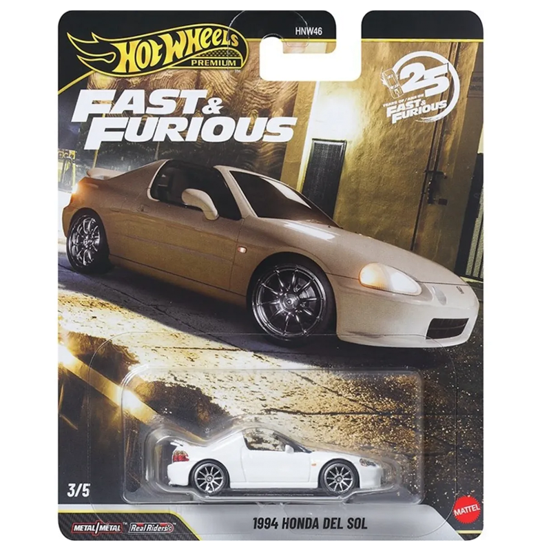 Hotwheels F&F 1 set（5pcs, 1 pc of each）