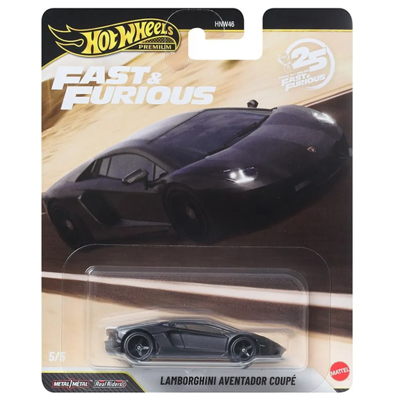 Hotwheels F&F 1 set（5pcs, 1 pc of each）