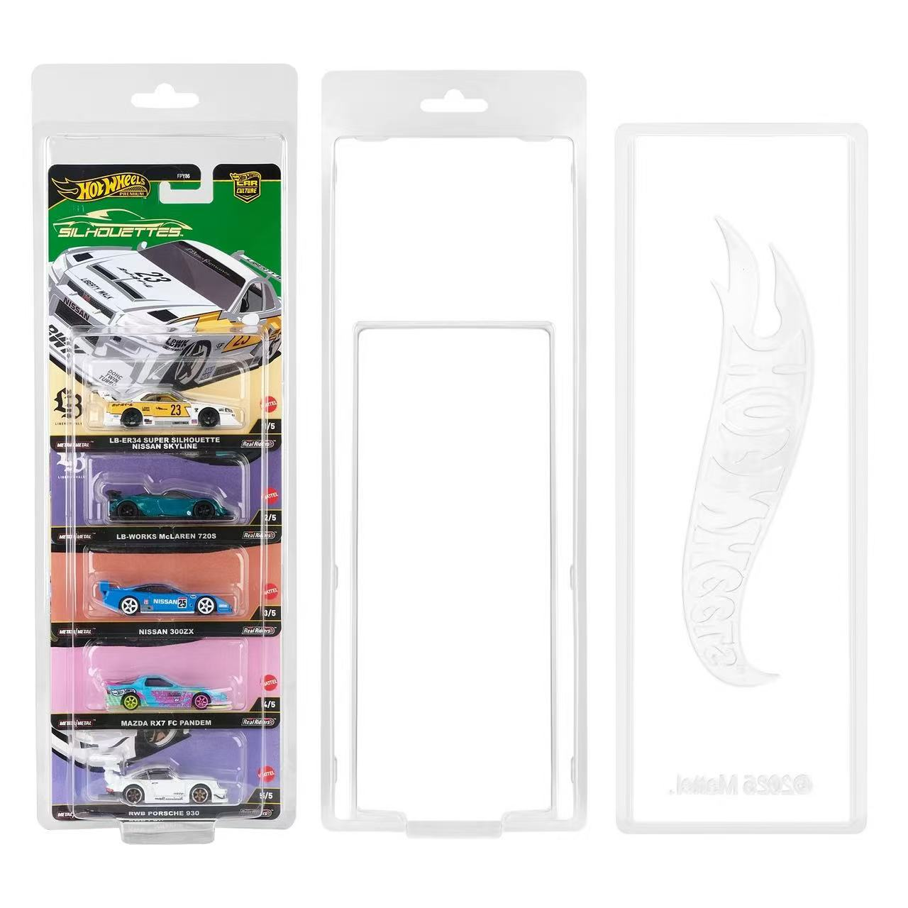 風火輪Premium汽車文化專用5車透明保護殼 10pcs/pack（不包含車仔）