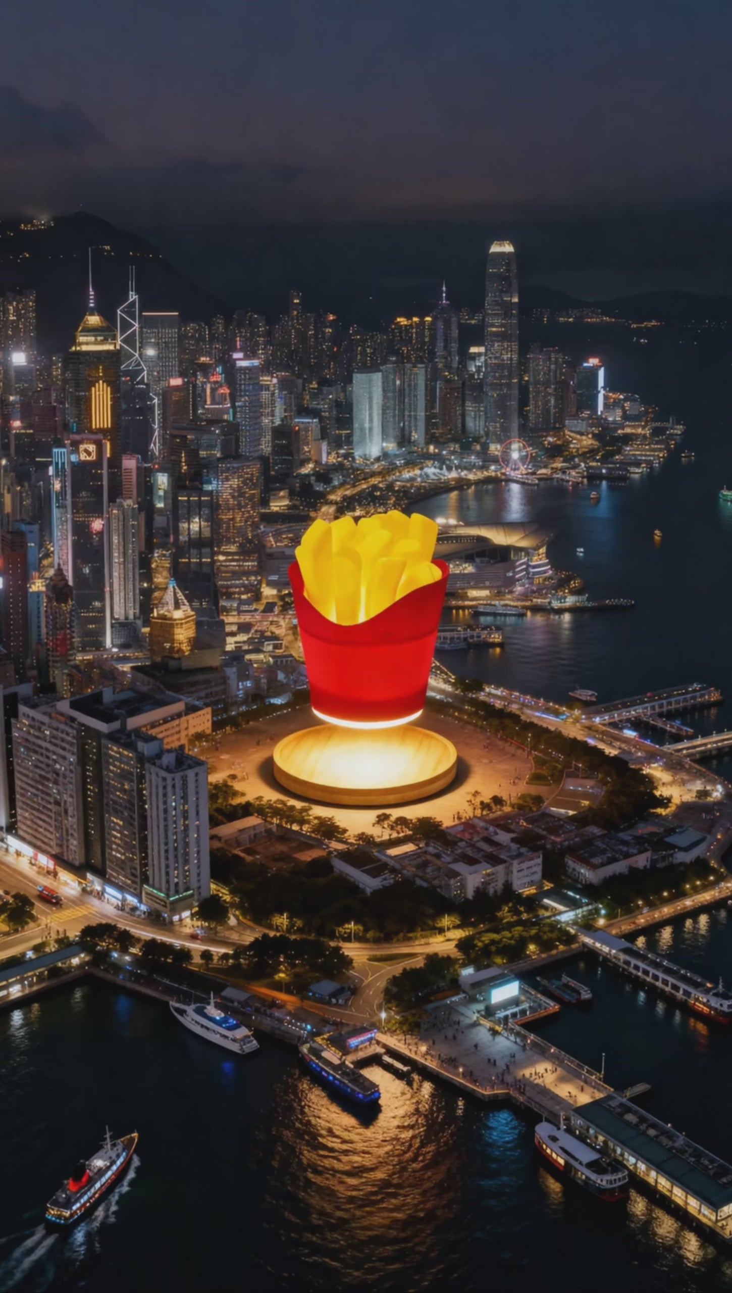 Lucky 7 磁懸浮薯條燈(預定)